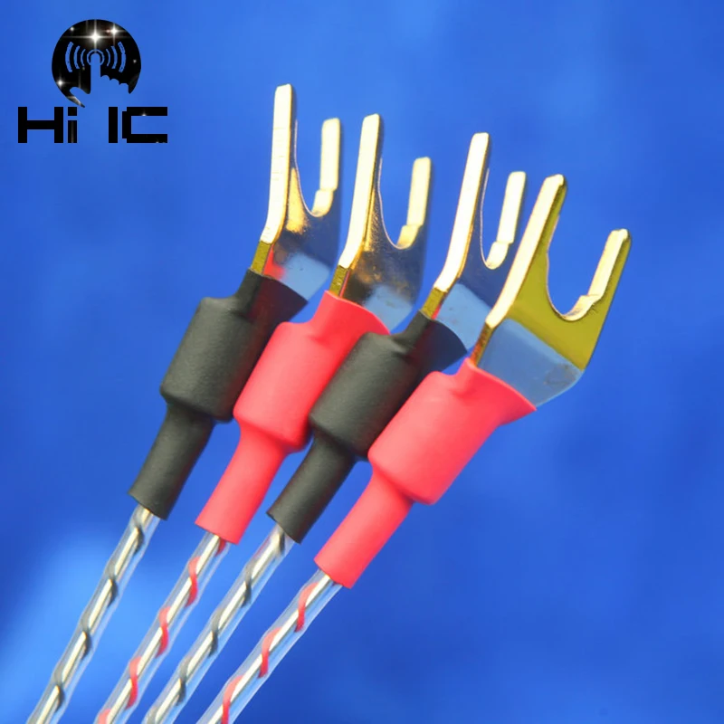 4 шт. HiFi Audio Nordost Valhalla топ номинал 6N медь + чистое серебро DIY Колонка терминал