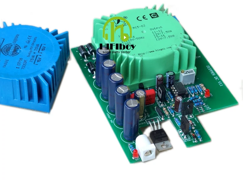 15W Regulated Linear Power Supply For HiFi Audio Digital Amplifier DAC support choose 5V 6V 7V 9V 12V 15V 24V Output