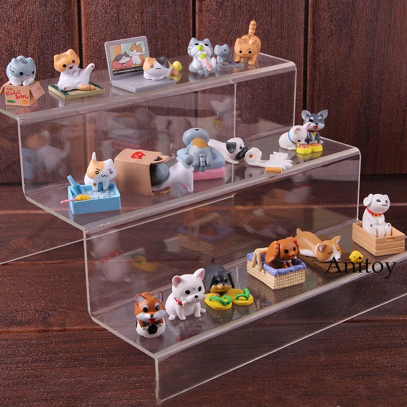 6pcs//set Anime Neko Atsume Cat PVC Action Figure Toys Home Decor