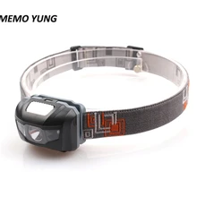 High quality 4 Mode headlamp Waterproof LED Headlight Flashlight white + red light Head lamp Torch light