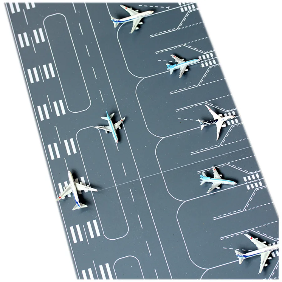 

50x66cm 1/400 Aircraft runway apron custom passenger aircraft civil aviation civil airport scene sand table model decoration