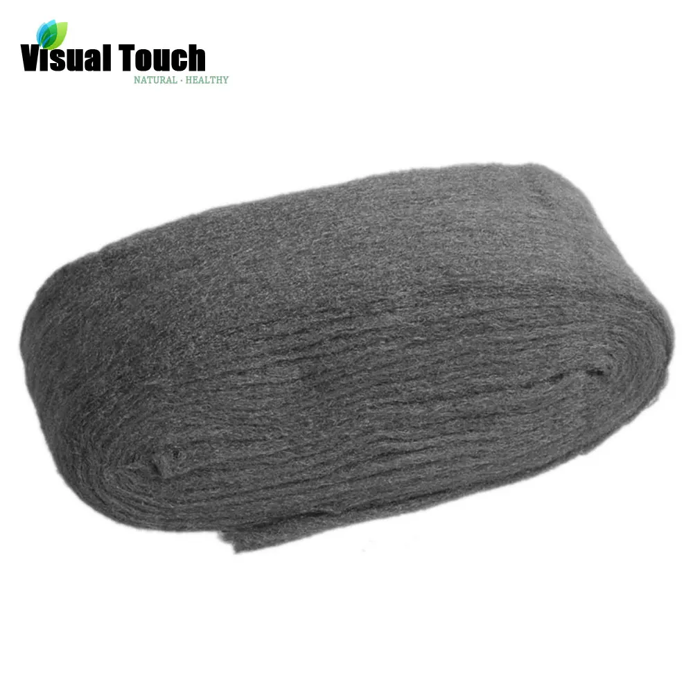 

Visual Touch 3.3m Steel Wire Wool Grade 0000 For Polishing Waxing Cleaning Removing Remover Non Crumble Buffing Refinishing