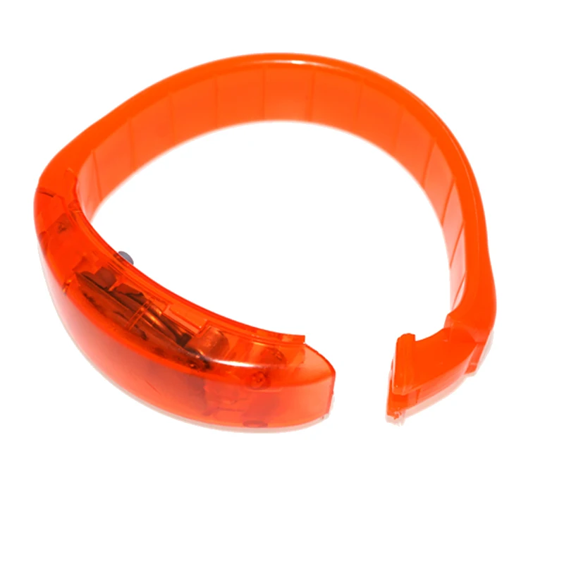 GlowLed Toys Voice Sound Control Led Flashing Bracelet control Bangle Christmas New Year wedding Decoration Glow In The Dark (15)