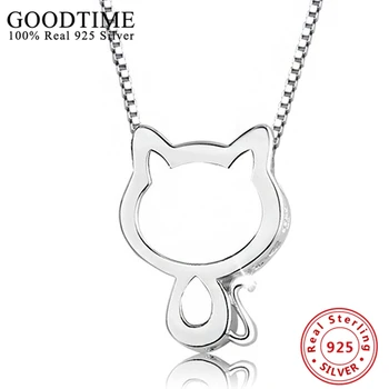 

New Collares Wholesale Genuine sterling silver jewelry 925 Sterling Silver Necklace for Women Christmas Gift Jewelry AJN119
