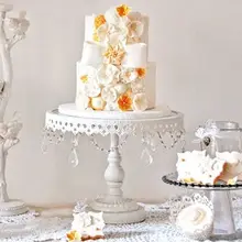 3 шт./лот, украшение для свадебного торта, белые хрустальные подставки для торта, металлические железные подставки для кекса, подставка для торта, фруктовая тарелка, западные палеты, инструменты для торта