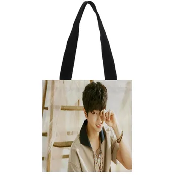 

Hot Sale KPOP 2AM printed bags for women 2019 Canvas Tote Bag 30x35cm,35x40cm Handbag Customize your image