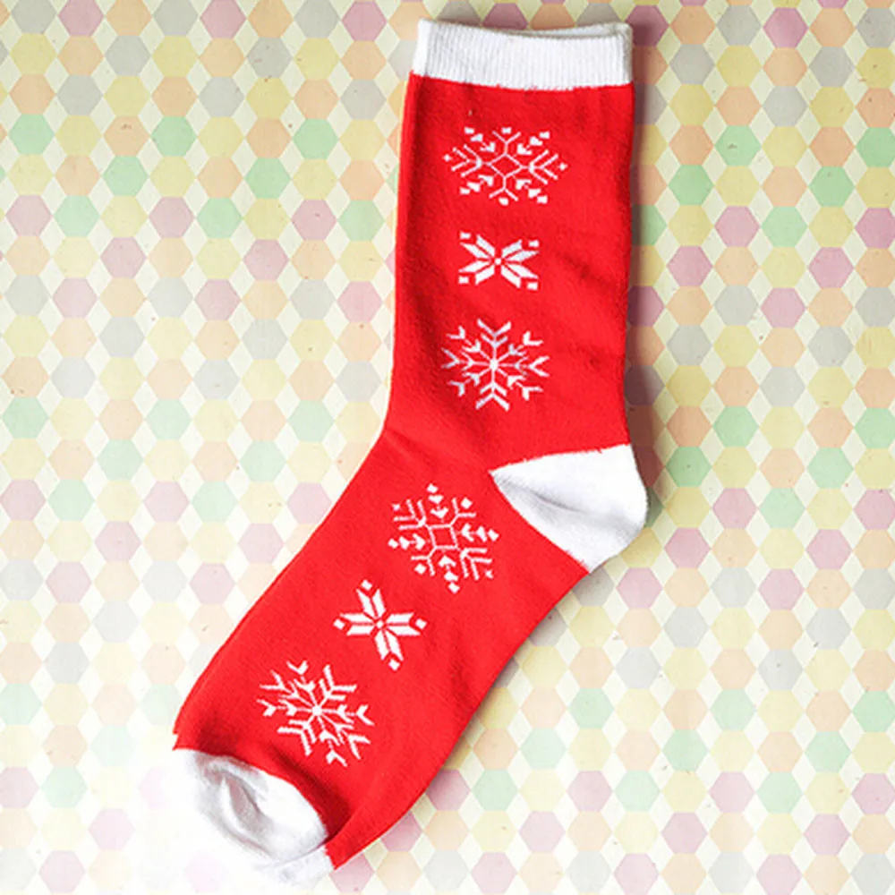 Удобные рождественские хлопковые носки в полоску для мужчин и женщин; короткие носки до лодыжки; Прямая поставка; Oct.16