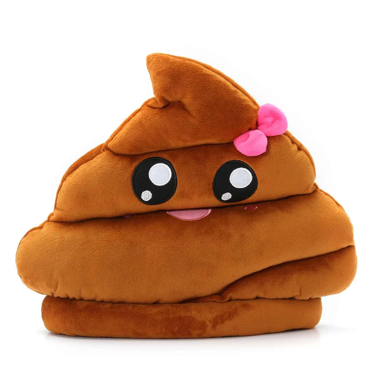 Забавный подарок ребенку на Рождество коричневый мягкий плюшевый смайлик Emotion Poo Детские подушки мягкая игрушка шляпа Кепка шутка