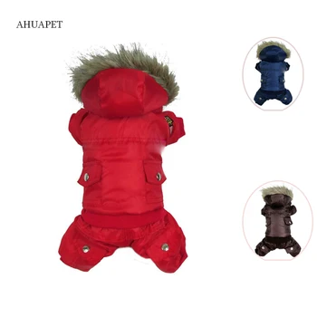 

AHUAPET Dog Clothes Clothing Pug Small Dog Clothes For Dogs Soft Winter Thicken Warm Comfortable Puppy Sweater Outfit For Dogs E