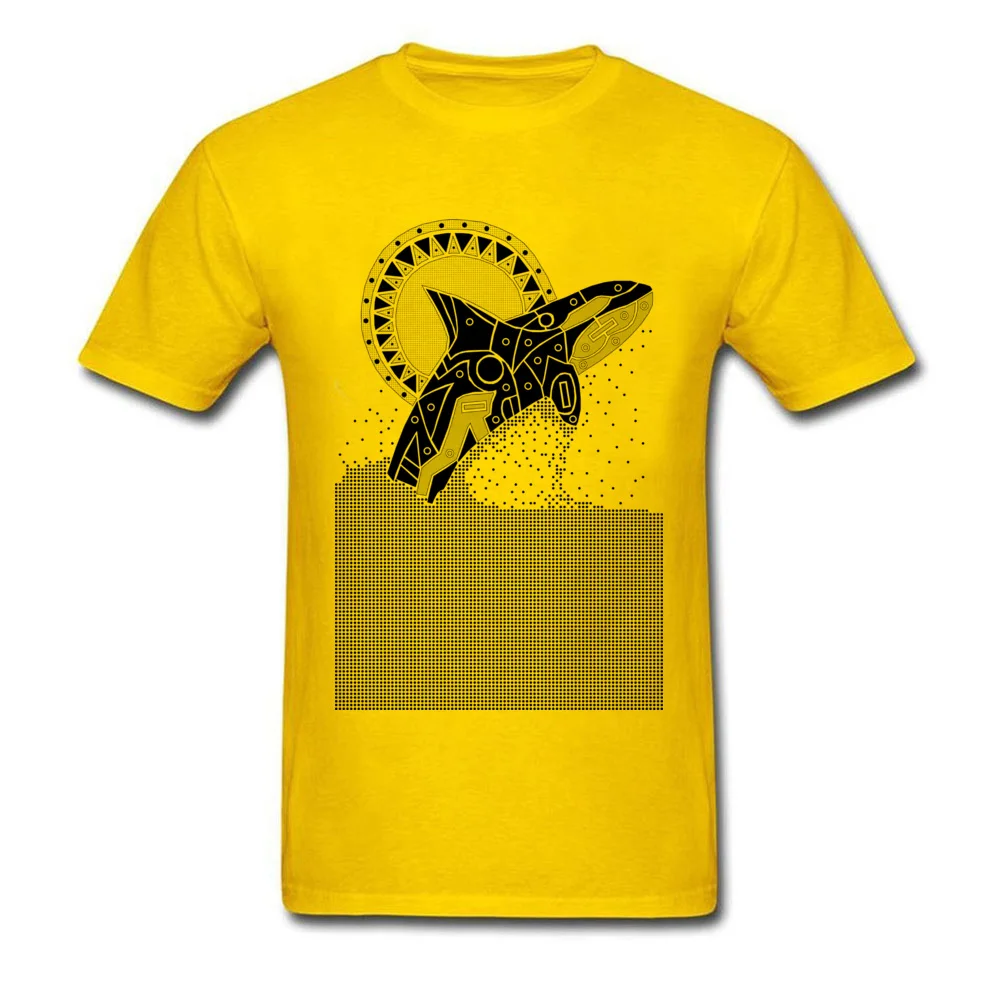 Custom Orca Sun Tops Shirt for Men Latest NEW YEAR DAY Round Neck 100% Cotton Fabric Short Sleeve Top T-shirts Normal T Shirt Orca Sun yellow