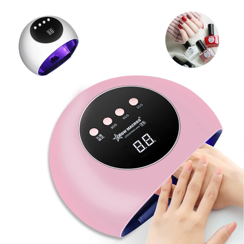 

45W Quick-drying Nail Lamp Induction Intelligent LED Nail Phototherapy Machine Nail Dryer Gel Lamp Nail Light