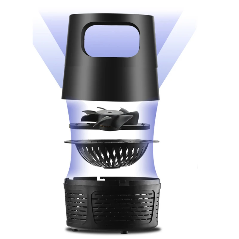 USB Mosquito Killer электронная лампа для уничтожения насекомых бесшумное фотокаталитическое средство от москитов свет борьбы с вредителями для внутреннего использования на открытом воздухе