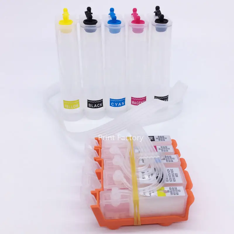 

PGI-520 CLI-521 / PGI520 CLI521 CISS Ink System With Chip For Canon IP3600 IP4600 MP540 MP620 MP630 MP980 MX860 MX870 5 Color
