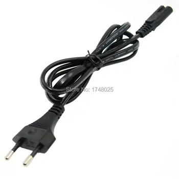 

Free shipping EU 2-Prong AC Power cord 0.75mm 1.2m cable C7 plug