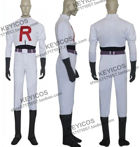 Pokemon Gaan Cosplay Anime Pocket Monster Pokemon Team Rocket James Cosplay Kostuums Pokemon Gaan Cosplay Anime Pocket Monster Pokemon Team Rocket James Cosplay Kostuums