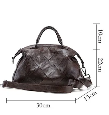 Новая модная женская натуральная кожаная сумка, дамская сумка, классический фирменный дизайн, воловья кожа, сумка на плечо, женская сумка-мессенджер