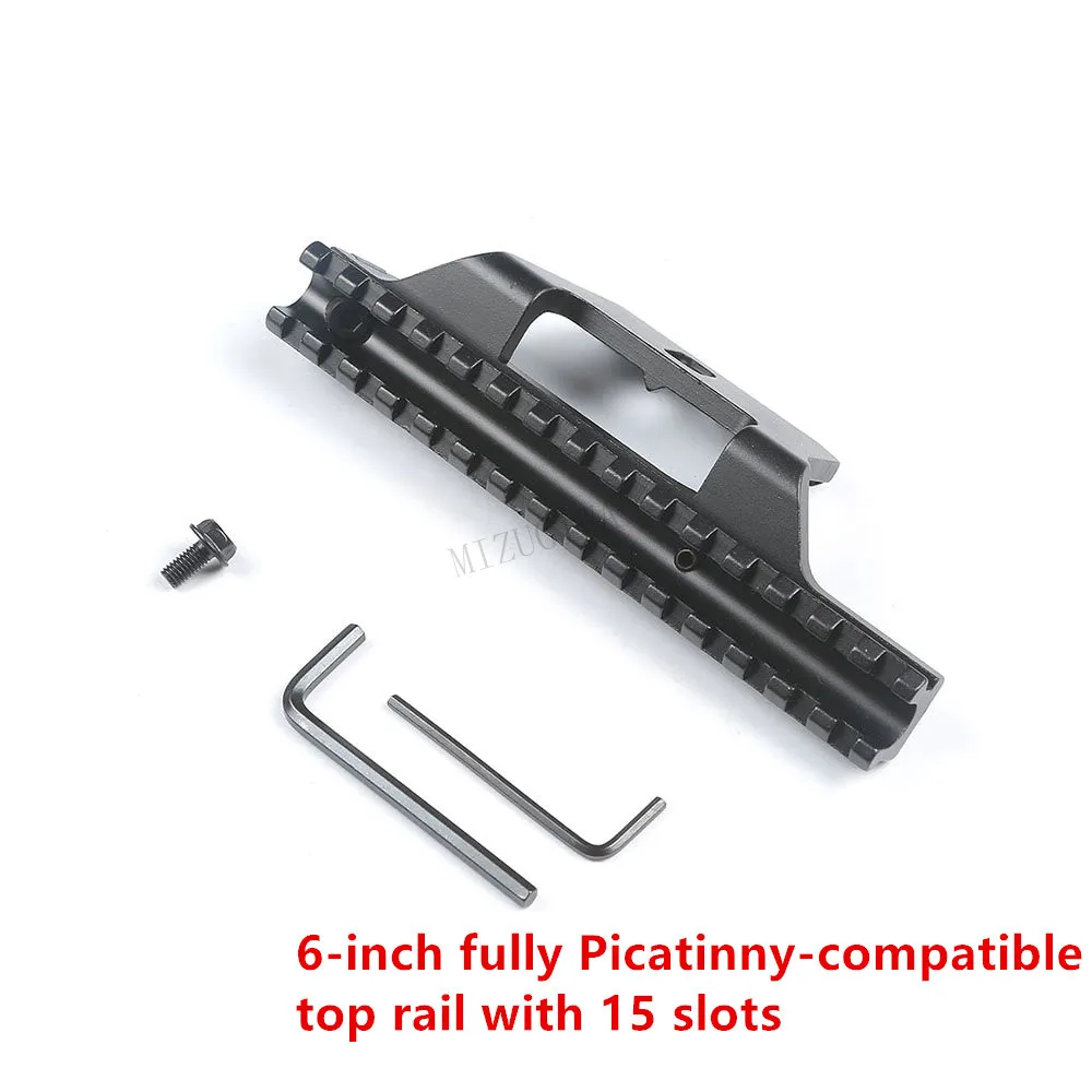 Поворотное крепление M1A M14 AK47. 308 винтовки тактические 15 слотов держатель направляющая сторона 20 мм Пикатинни низкий профиль