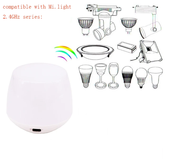 Хайлайтер 5 ~ 20 М 5050 SMD rgbww светодиодные полосы света dc12v + Mi. light 2 4 г led контроллер