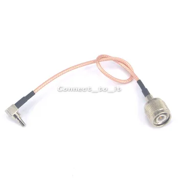 

2 Pieces Extension Cord TNC Male Plug to CRC9 Right Angle pigtail cable RG316 20cm for 3G HUAWEI modem