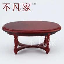 1:12 весы Кукольный дом миниатюрная мебель деревянный маленький чайный столик