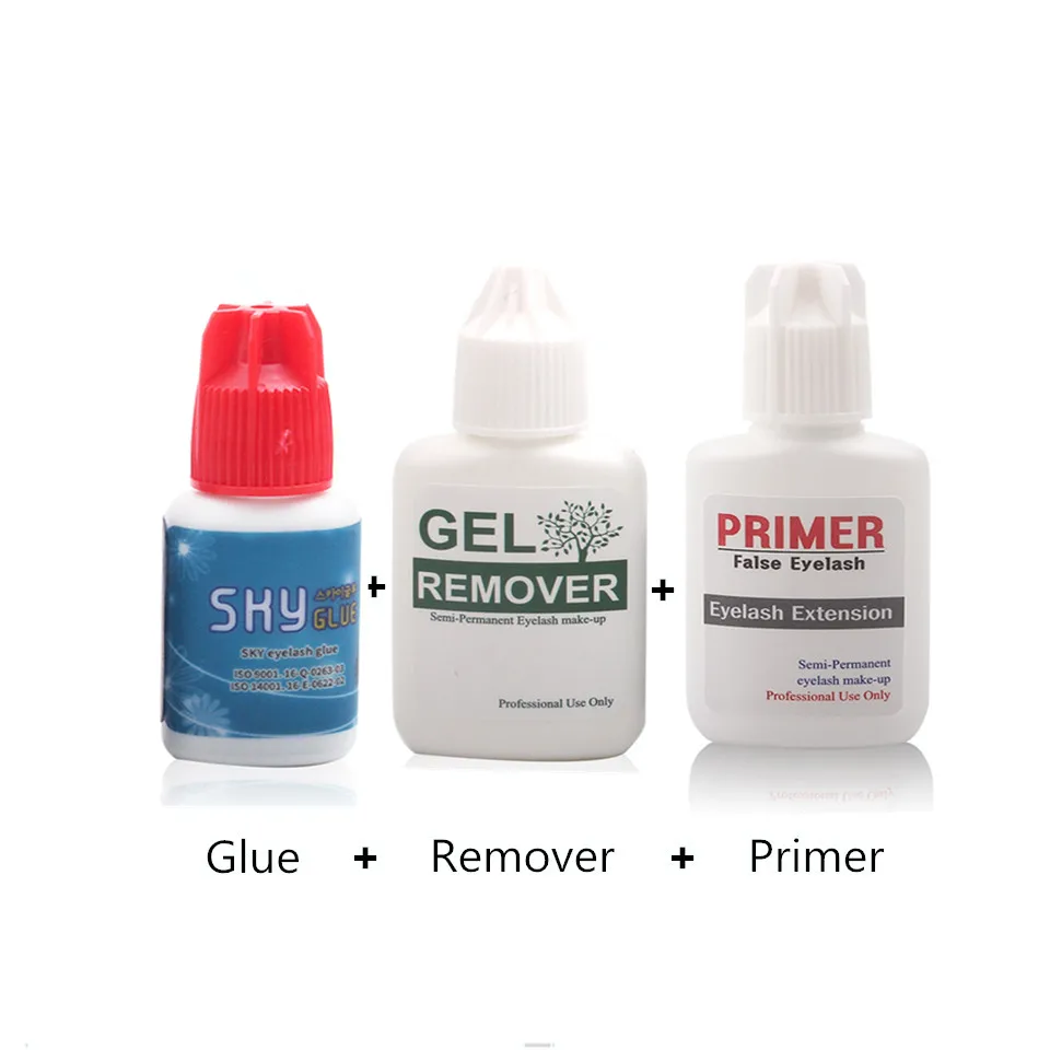 

Eyelash Extension Primer Eyelash Glue and Remover for Grafting False Eyelash Extension Use