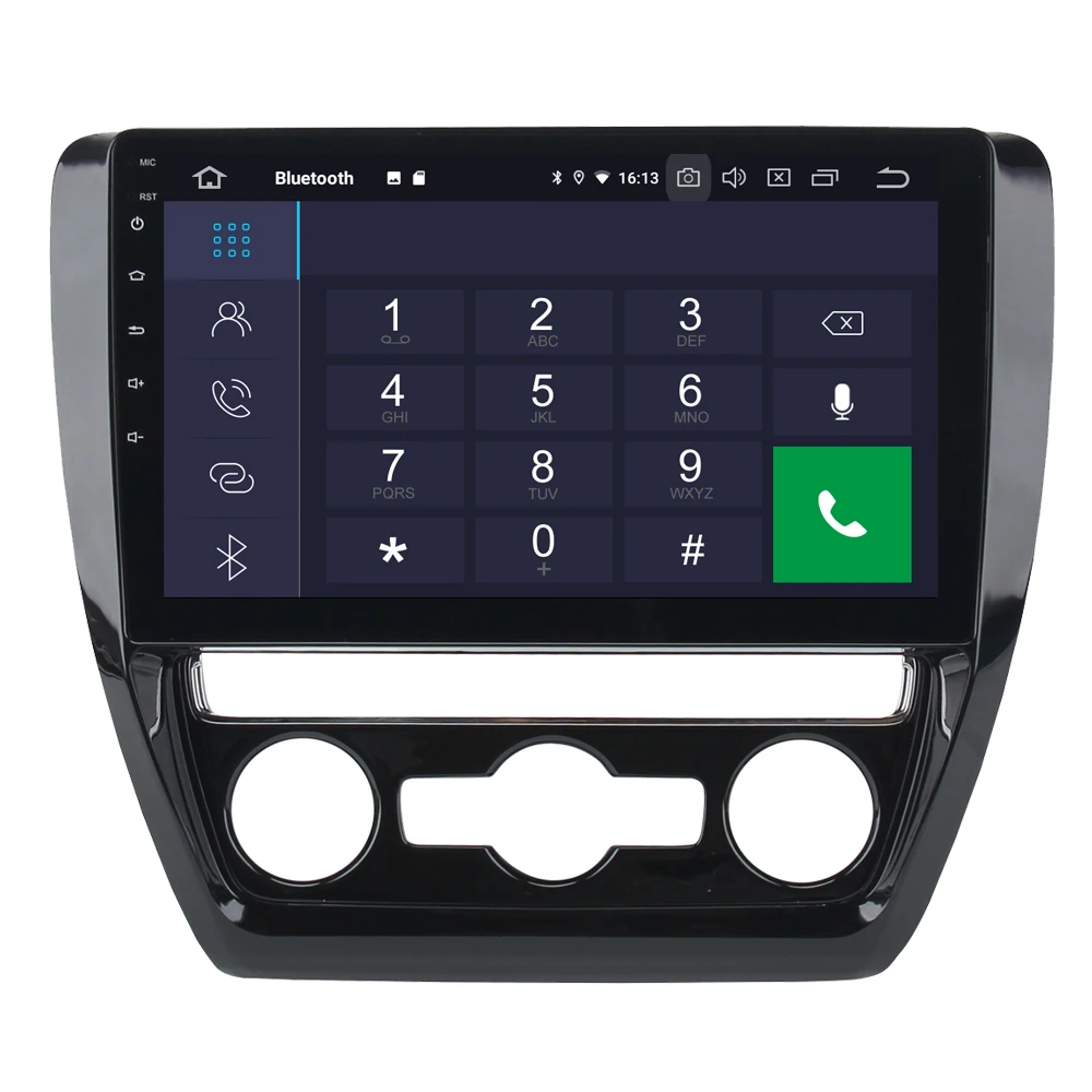 Discount RoverOne For VW for Volkswage Jetta 2011+ Android 9.0 Autoradio Car Multimedia Player Radio GPS Navigation Head Unit NO DVD 3