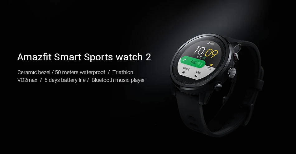 AMAZFIT STRATOS SMART SPORTS WATCH 2 1