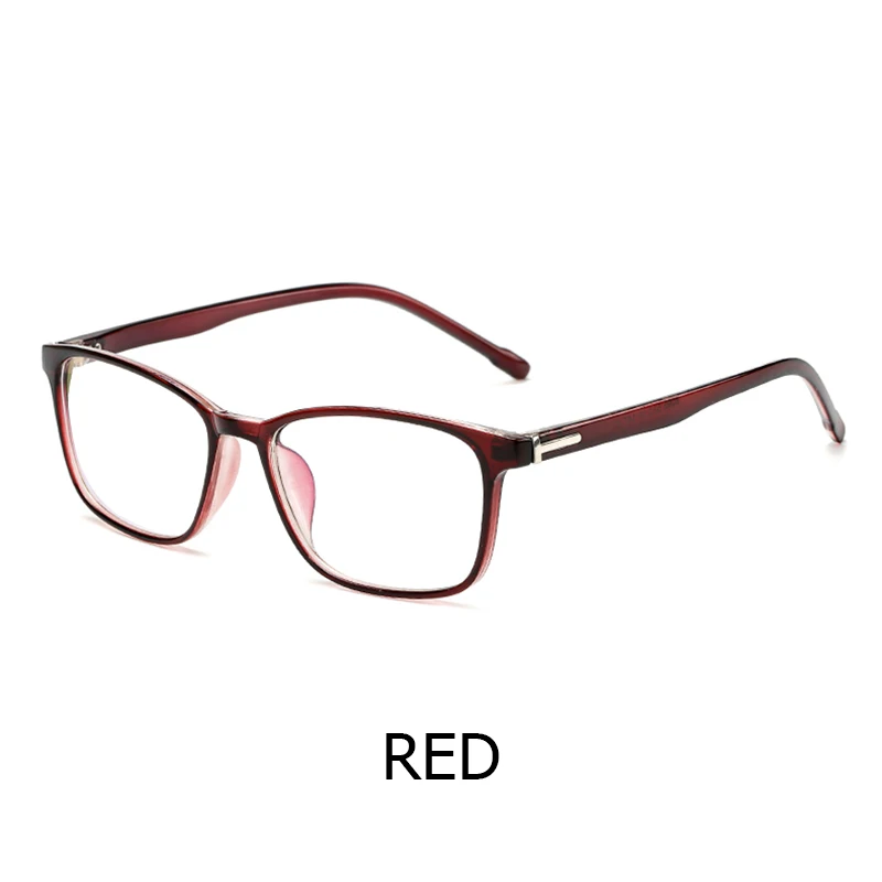 TOEXPLORE ore TR90, оправа для мужчин и женщин, оправа для очков, Ретро стиль, очки, оптические очки для чтения, линзы для близорукости, модный бренд, дизайнер - Цвет оправы: C4 red
