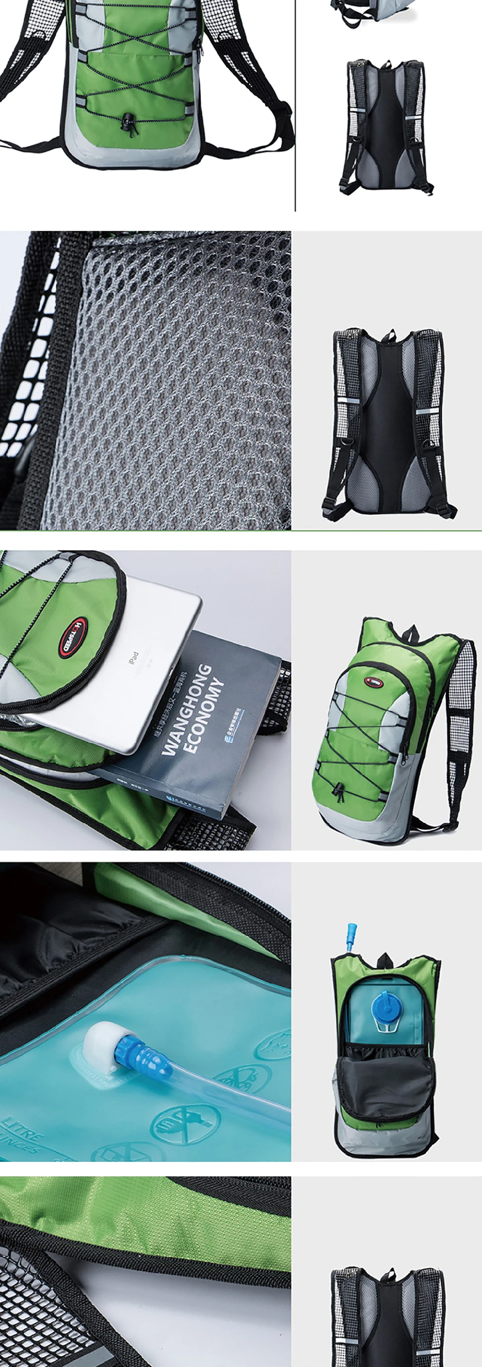 Best 12L Breathable Riding Cycling Backpack MTB Road Mountain Riding Bicycle Cycling Bag Hiking Climbing Bag 4