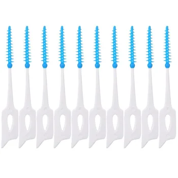 

160PCS/80PCS Dental Floss Toothpicks Disposable Soft Interdental Tooth Whitening Brushes Dental OralCare Tooth Cleaning Tools