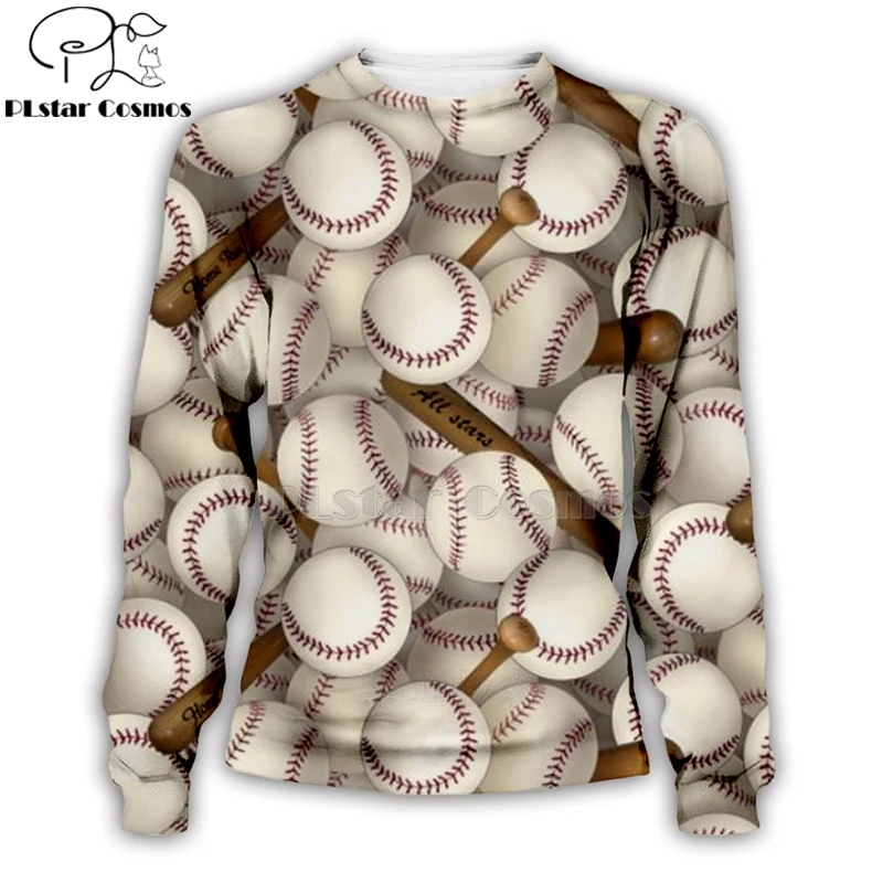 PLstar Cosmos sport baseball 3D Print Hoodies/Sweatshirt/Jacket/shirts Tees Men Women Galaxy Unisex streetwear Drop shipping-2