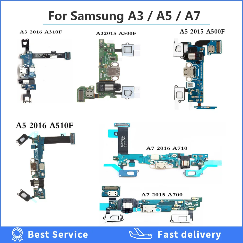 

USB Charging Dock Cable For Samsung Galaxy A510/A500 A5 2016/2015 SM-A510F A510/ A500 F Charge Port Dock Connector Flex Cable