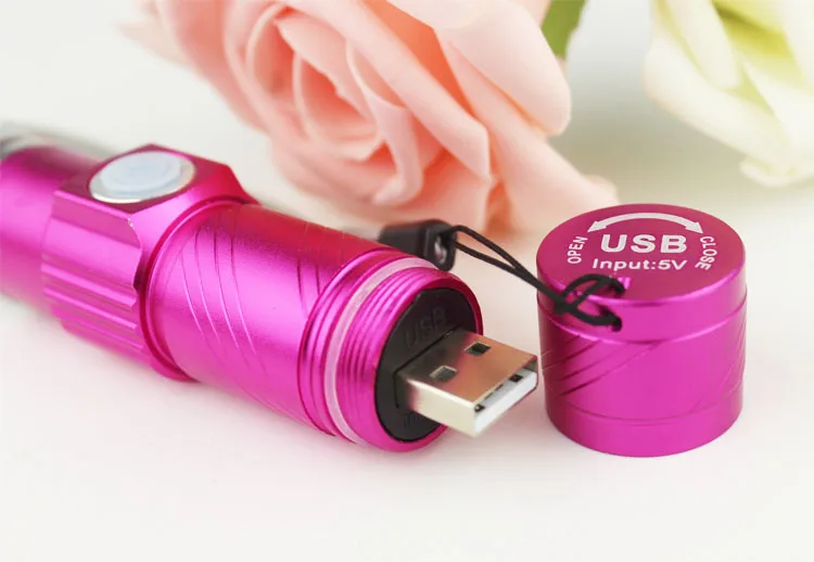 УФ-Фонарик 365 нм нефритовый фонарик USB Перезаряжаемый для флуоресцентного обнаружения Фиолетовый Анти-фальшивый детектор денег лампа