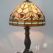 Напрямую с завода-производителя, of8 дюймов простой европейский стиль Стрекоза небольшой лампа стекло Тиффани лампа прикроватная освещения