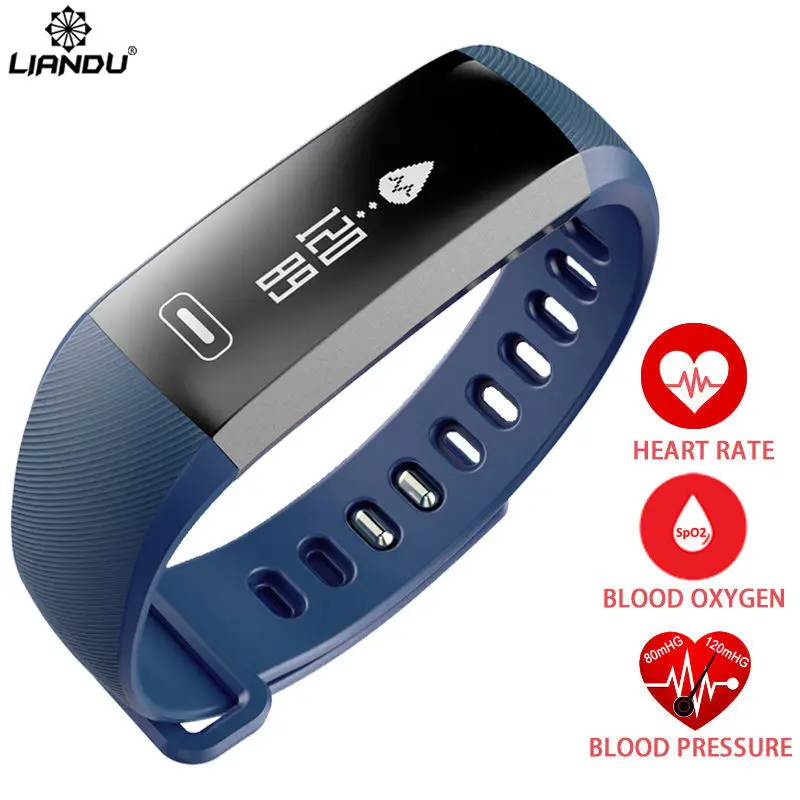 

LIANDU Watch Men Smart Bracelet For iOS Android Casual Sport Heart rate Monitor Bluetooth 4.0 Fitness Activity Watches For Mens