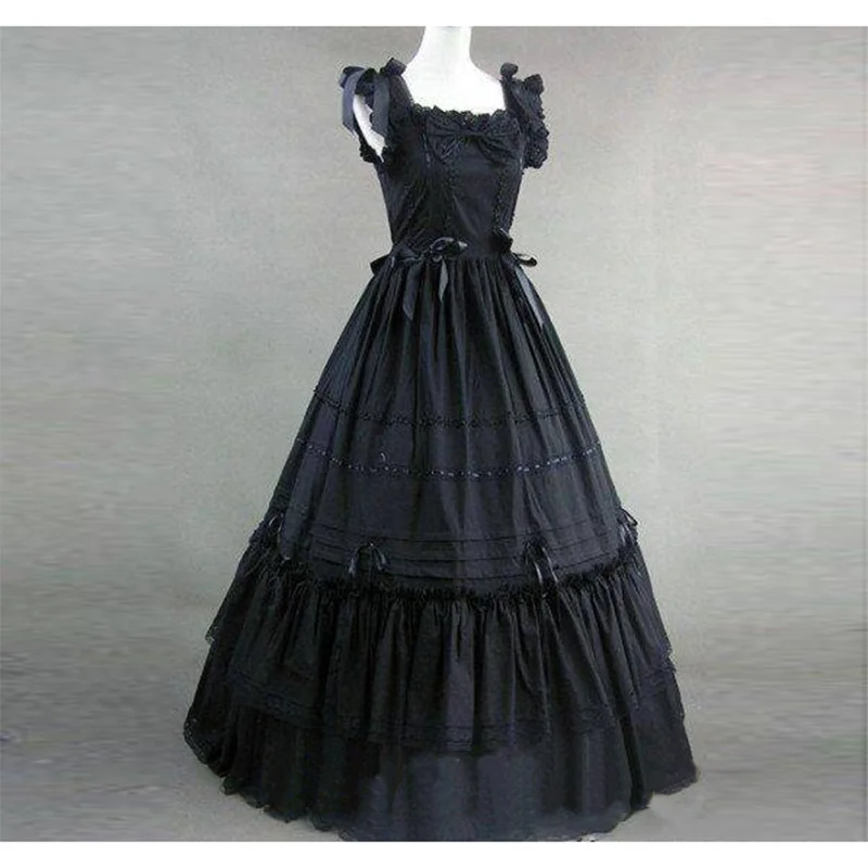 black-sleeveless-long-gothic-lolita-ball-gowns2