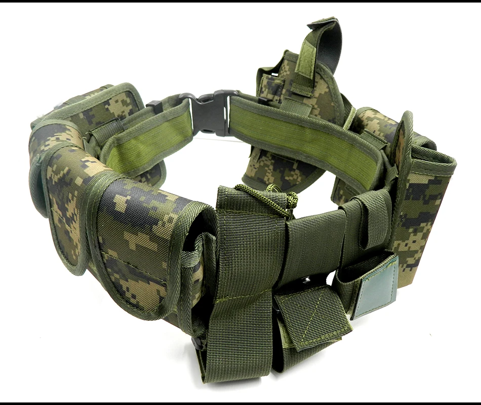 Refire gear 10 в 1 Molle SWAT военная техника тактический ремень для мужчин армейская полиция солдат боевой Пейнтбол Камуфляж нейлоновые ремни