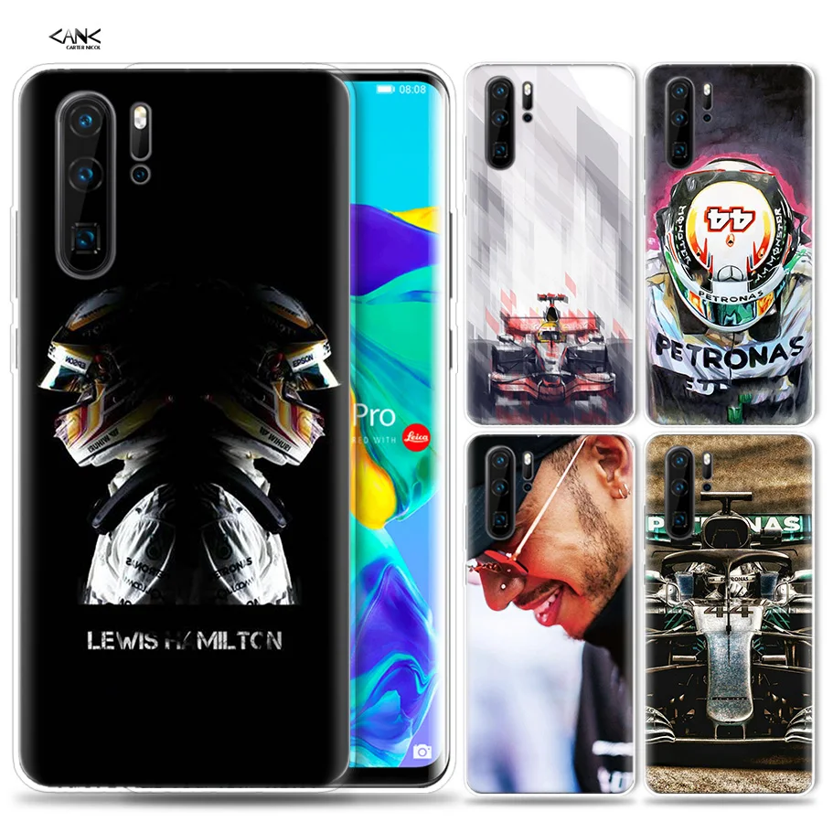 

Case for Huawei P30 P20 P10 P9 Mate 10 20 Lite Pro Mobile Cell Phone Bag P Smart Z 2019 Plus Lewis Hamilton P8 P30Pro P20lite P1