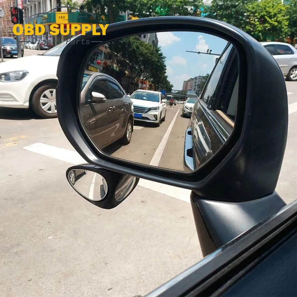 мертвая зона боковых зеркал. 360 гр. автомобильное зеркало для слепых зон 360°. дополнительные зеркала мертвых зон на исузу. автомобильное зеркало для слепых зон, широкоугольное зеркало.