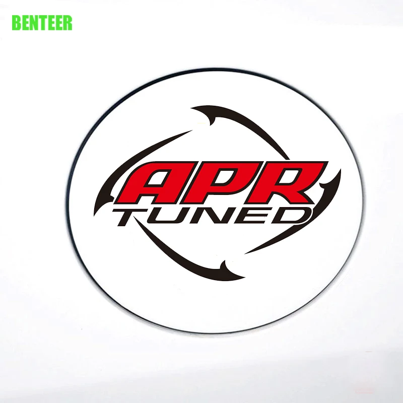 

APR car tank cap Sticker For Audi A4 A5 A4L Q5 Porsche Volkswagen golf 6 7 R20 GTI Car Styling R32 R36 B6 B7 B8 B9
