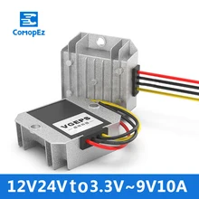 12V повышающий преобразователь постоянного тока 12V 24V до 3,3 V 3,7 V 4,2 V 5,6 V 7,5 V 9V 10A DC Питание модуль повышающего DC-DC Conversor автомобиля Питание