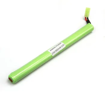 

AnmasPower 9.6V 1600mAh Stick Pack NiMH 2/3A Toy Car Rechargeable Battery Pack Mini Tamiya connector