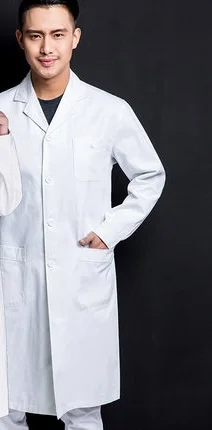 Лабораторное пальто для женщин и мужчин, новые лабораторные принадлежности, белое лабораторное пальто, медицинская униформа, мужская женская мода, длинный рукав, NN0299 C - Цвет: 3