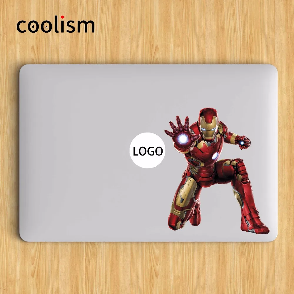 

Fighting Iron Man Colorful Skin Sticker for Apple Macbook Sticker 13 Pro Air Retina 11 12 15 inch Mac Surface Book Laptop Decal