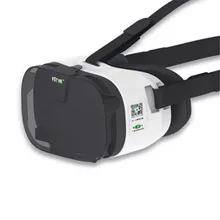Vr eye virtual reality 3d glasses mobile game helmet style with headphones