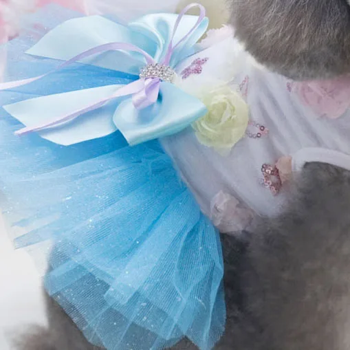 Popular dog clothes for small dog summer dress