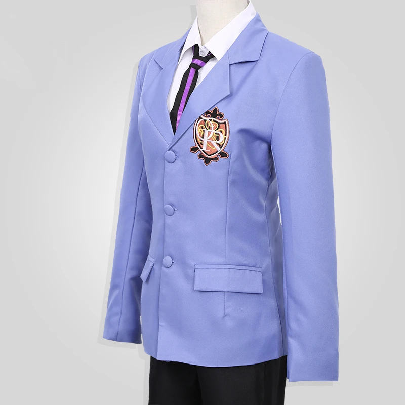 Аниме Костюм Ouran High School Host Club Fujioka Haruhi La Parure куртка пальто школьная форма костюм для костюмированной игры