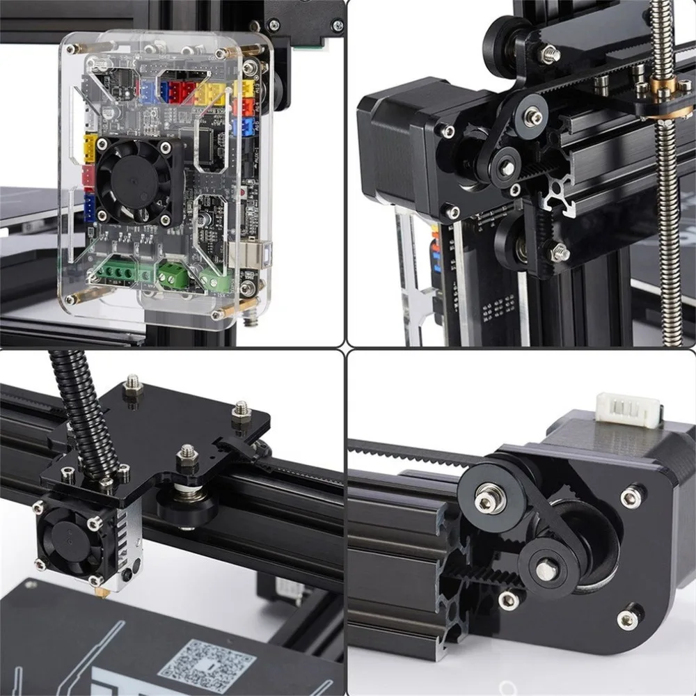 TEVO Тарантул DIY Забавный 3d принтер набор ручной работы высокая точность алюминиевая рама для домашнего использования печатная машина для подарка