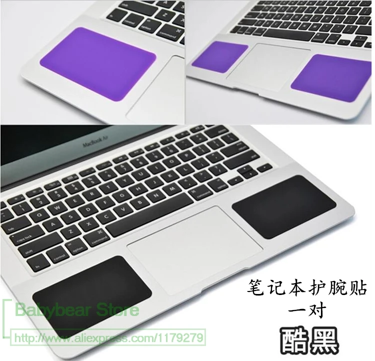 Для Macbook, Asus, acer, hp, Dell, lenovo, брендовый ноутбук, 2 шт./лот, силиконовая Подушечка для рук, разноцветные силиконовые пальмовые подушечки, подставки для запястья