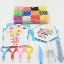 [Просто распылитель воды] эпоксидные бусины Jouets Perler Beads игрушки Pegboard Hama pixels Magic Beados Jigsaw Kid DIY пазл с аксессуарами